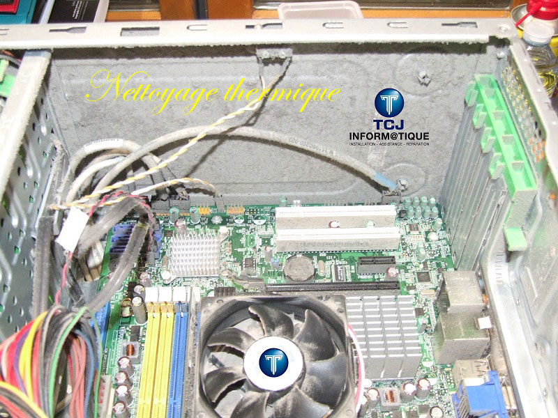 Nettoyage thermique pc